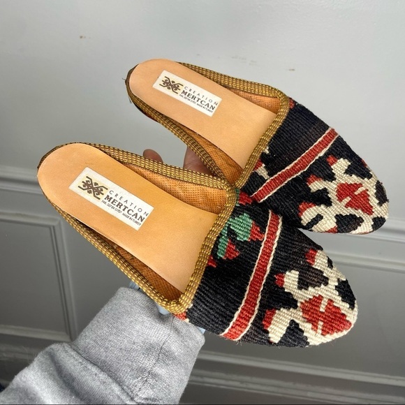 Vintage Shoes - Vintage Creation Mertcan Carpet Flats
